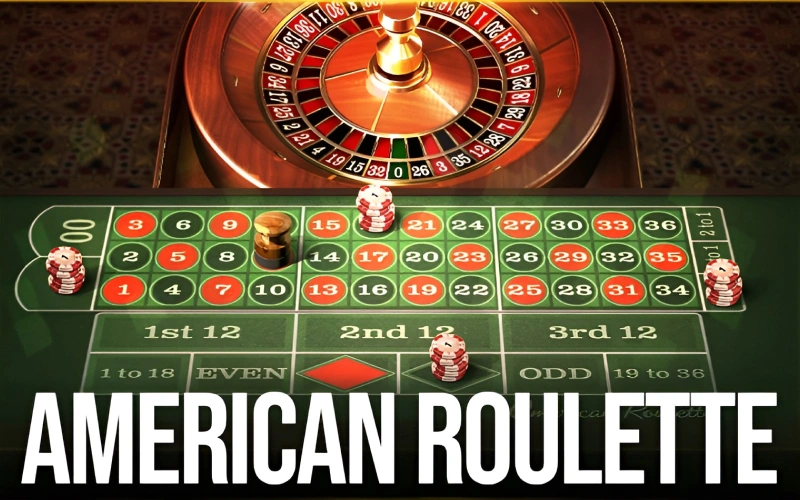 Spin the double zero wheel in American Roulette table games on Mostbet.