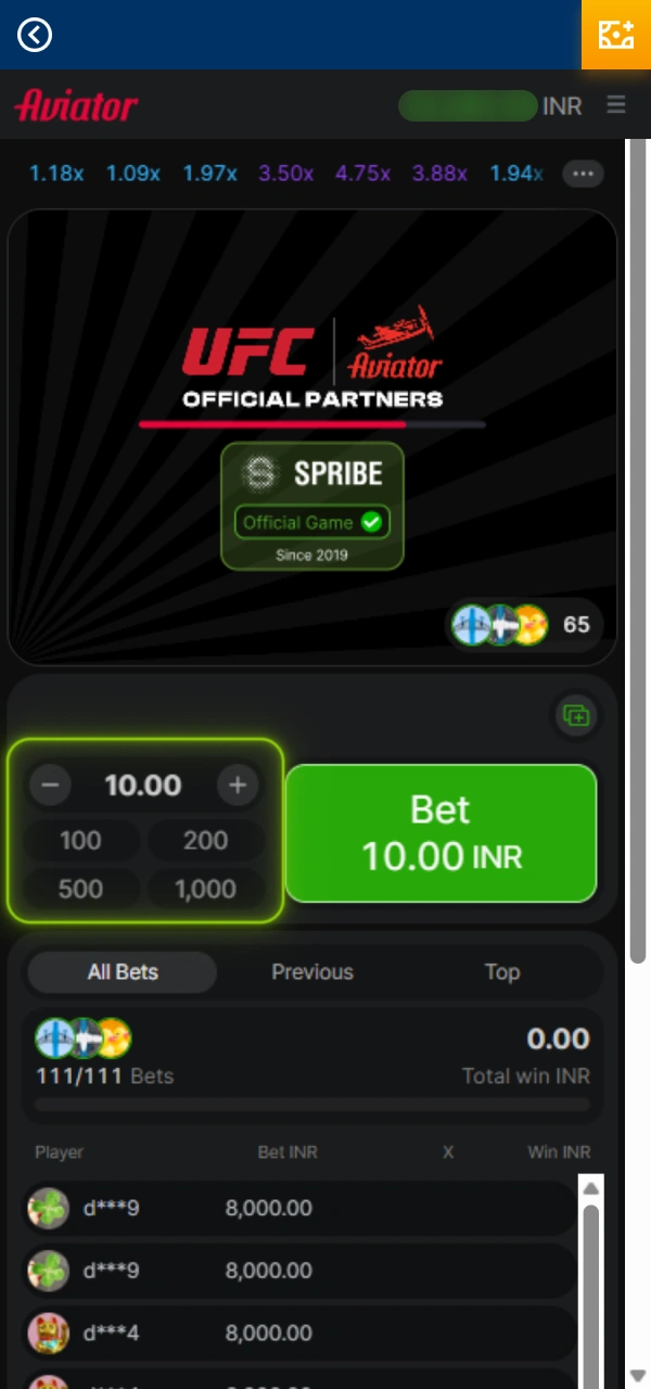 Pick your starting round bet size for Mostbet Aviator gameplay.