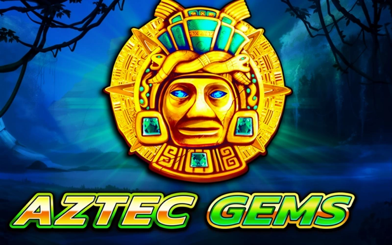 Hunt for golden symbols in Aztec Gems game at Mostbet today.