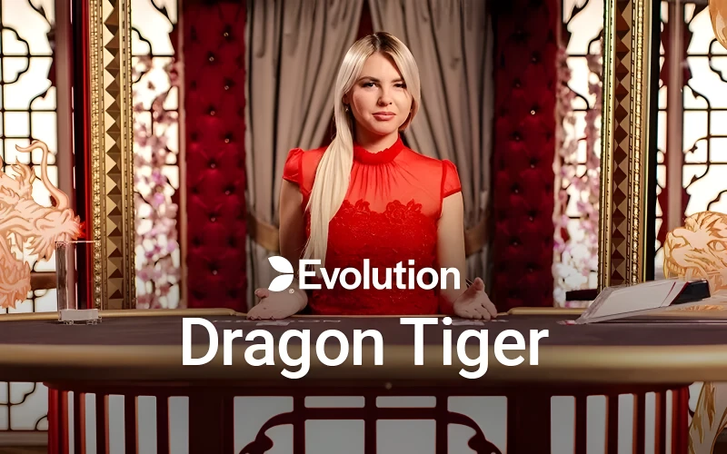 Bet on high card hand outcomes playing Dragon Tiger on Mostbet.