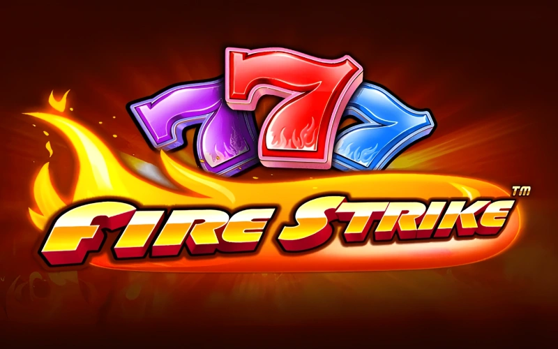 Trigger fiery wild wins while playing Fire Strike game on Mostbet.