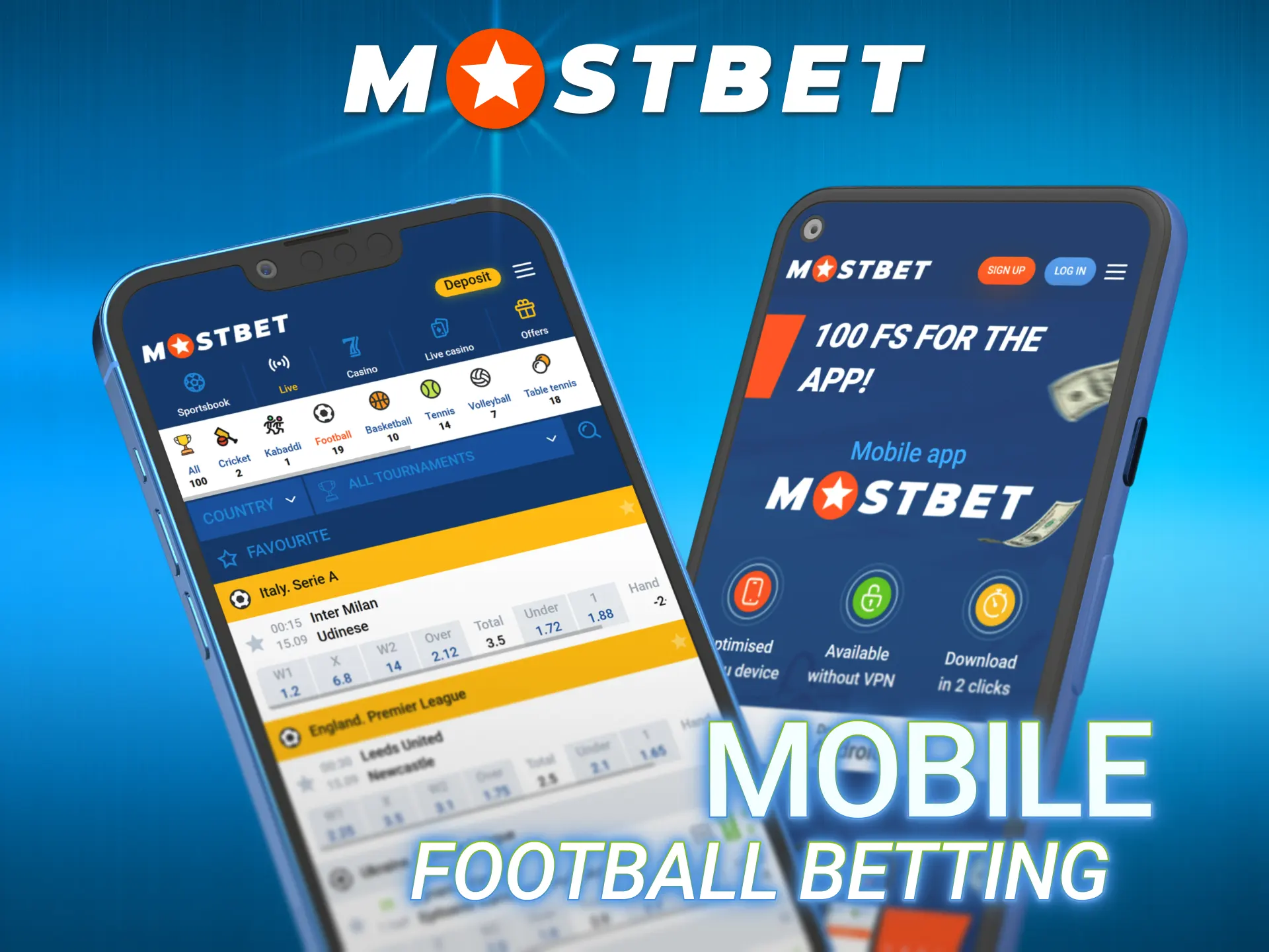 Enjoy quick Mostbet mobile football betting anywhere using your smartphone device.