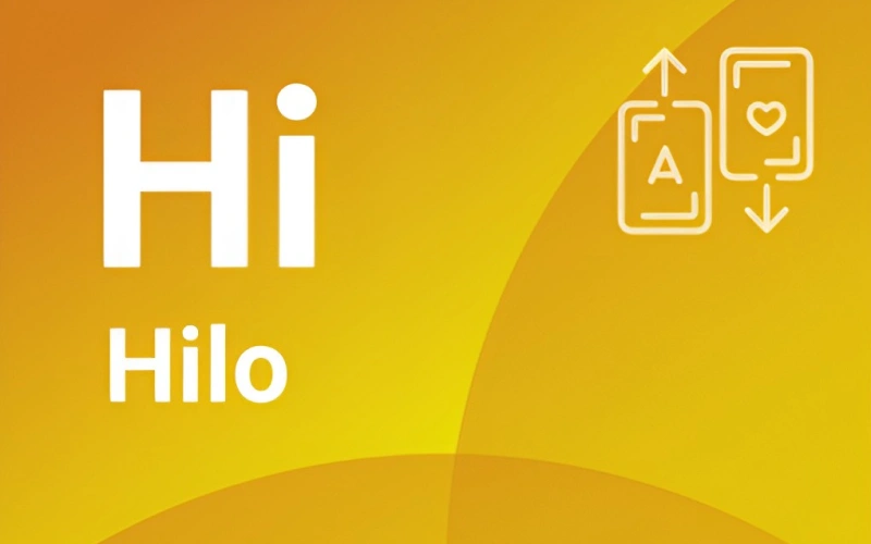 Guess the next higher card in Hilo game on Mostbet platform.