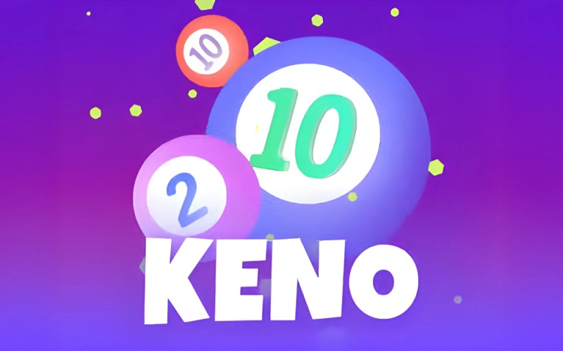 Match lucky drawn lottery numbers playing fast arcade Keno on Mostbet.