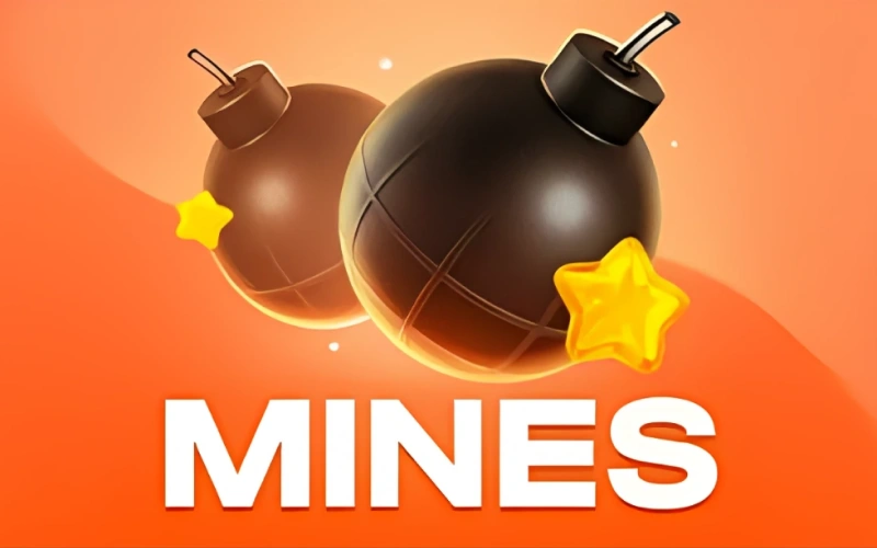 Reveal safe grid tiles avoiding hidden bombs playing Mines on Mostbet.