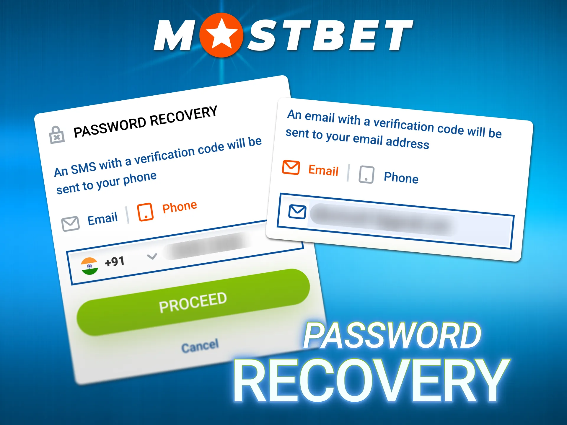Restore access to profile created during Mostbet Registration without hassle.