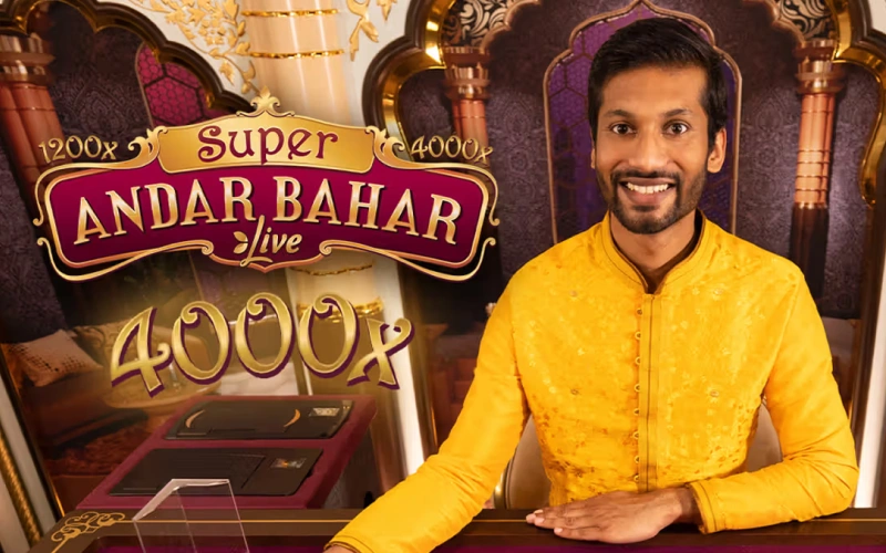Win extra card side multipliers playing Super Andar Bahar on Mostbet.