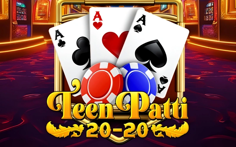 Enjoy quick card match rounds playing Teen Patti 20-20 on Mostbet.