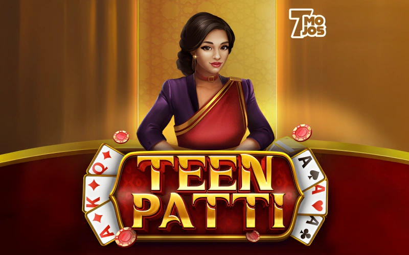Win big payout rewards playing classic three-card Teen Patti on Mostbet.