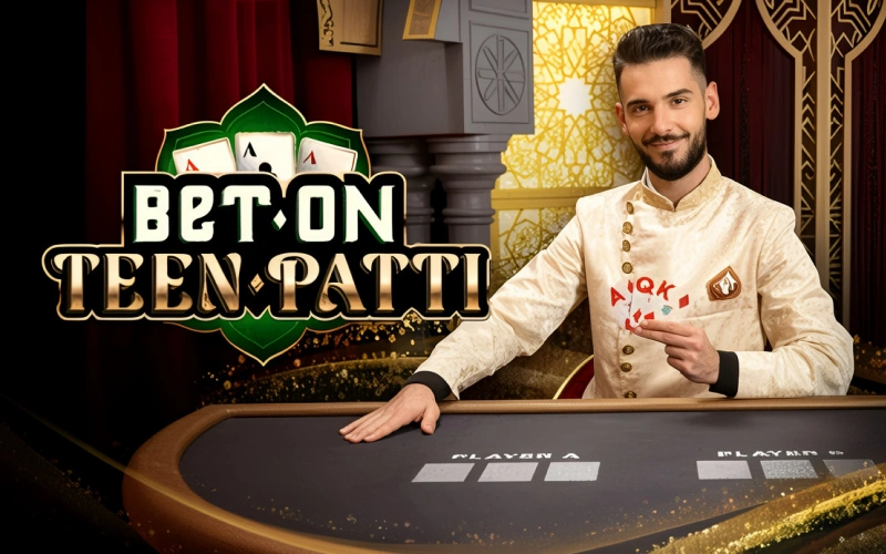 Bet on winning card combinations playing Teen Patti on Mostbet official.